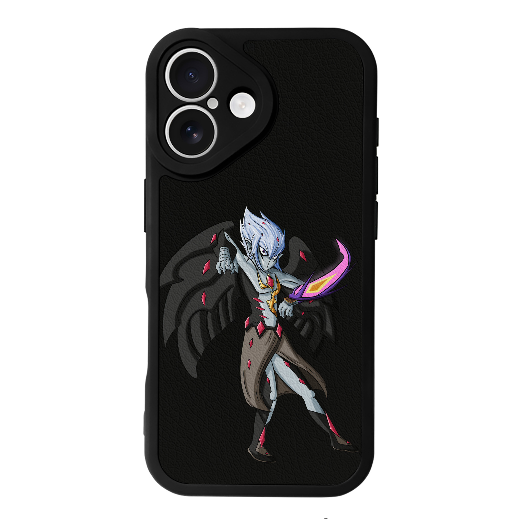遊☆戯☆王 Yu-Gi-Oh! 【iPhone 16シリーズ対応】シリコンスマホケース（レザー調） 材質：シリコン